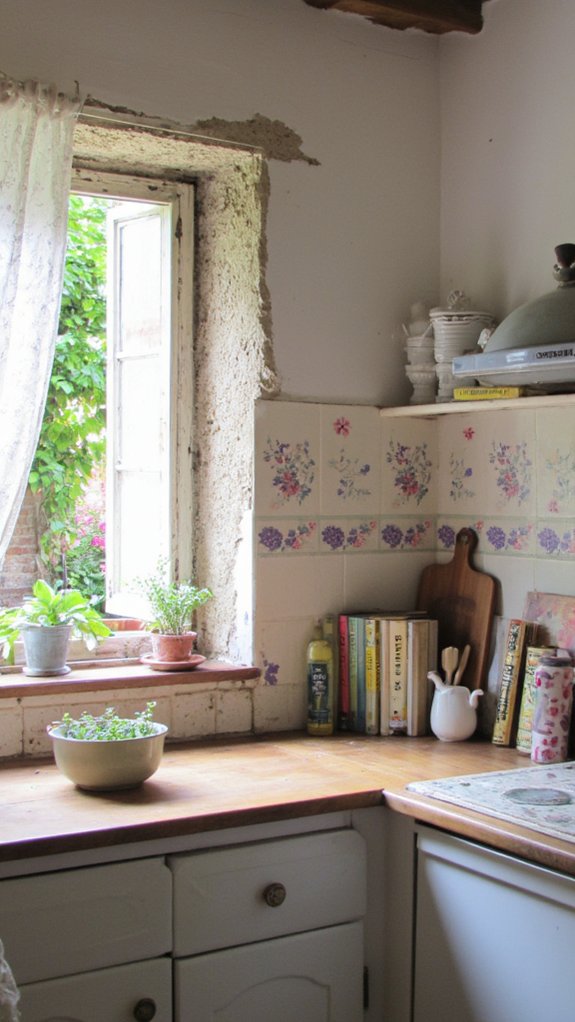 floral decals for personalization