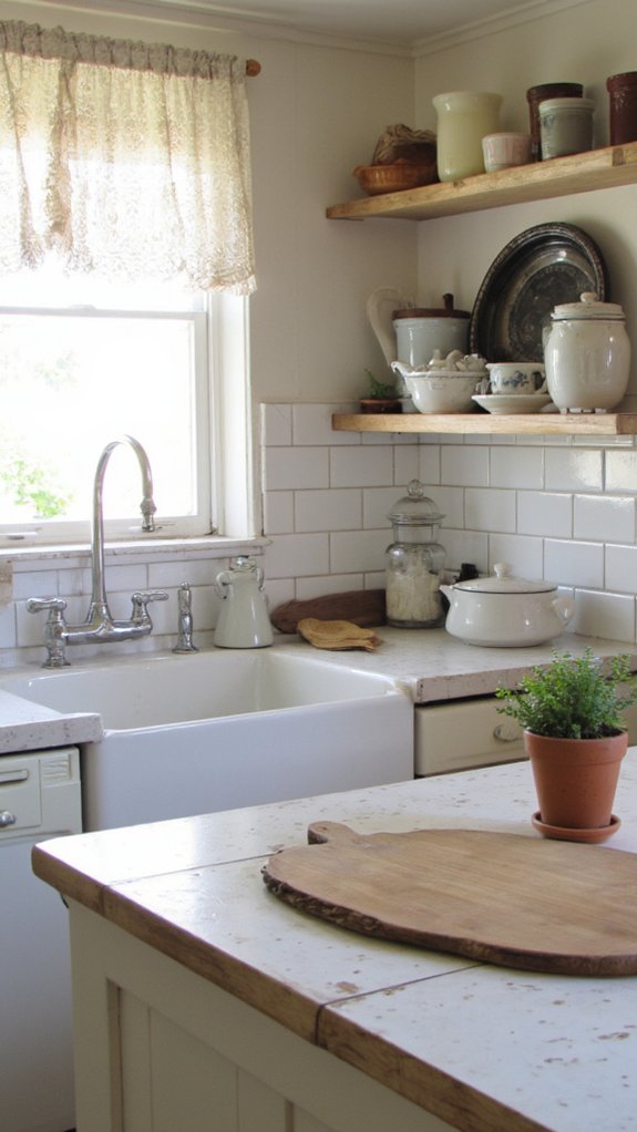fresh airy timeless kitchen