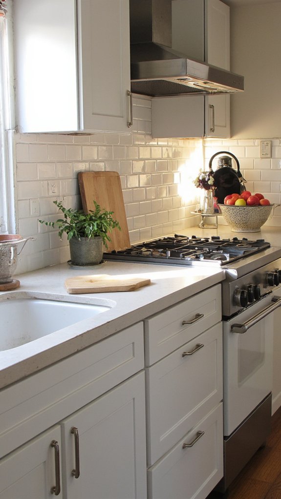 glossy and matte balance