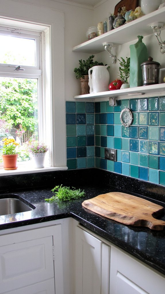 glossy tiles polished granite