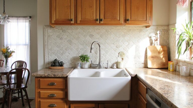 herringbone backsplash design inspiration