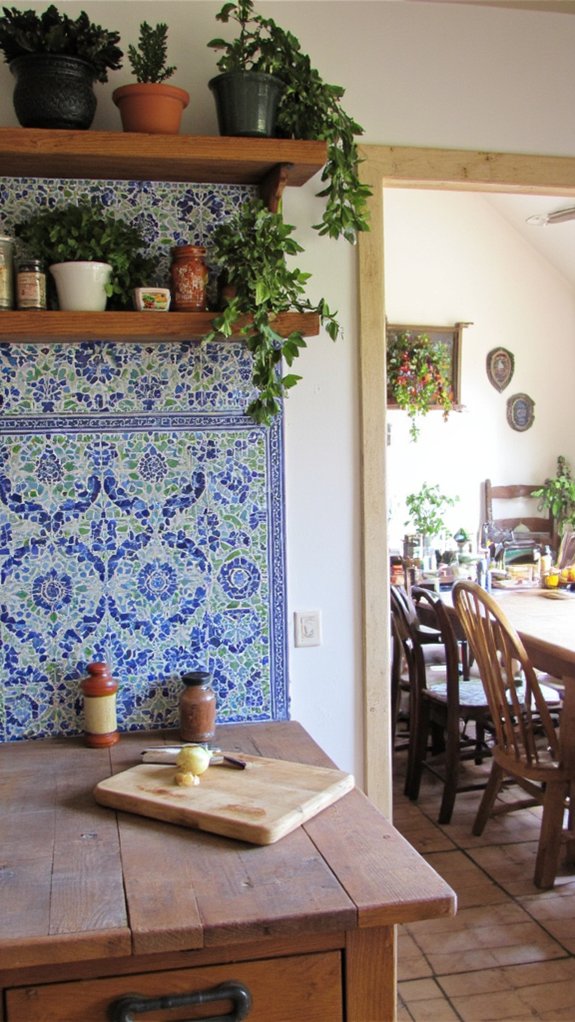 ideal backsplash height guidelines