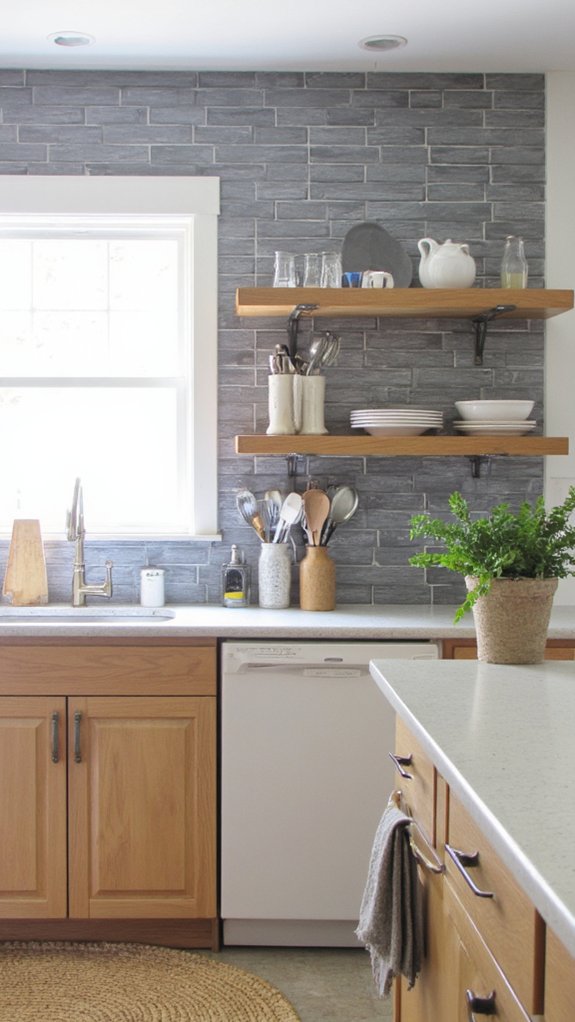 maintain your gray backsplash