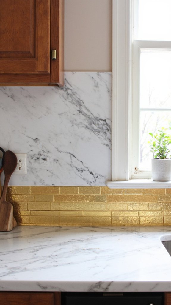 marble and gold elegance