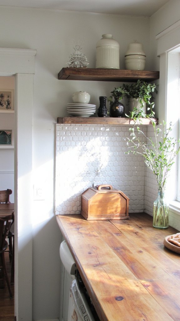 modern farmhouse hexagon tiles