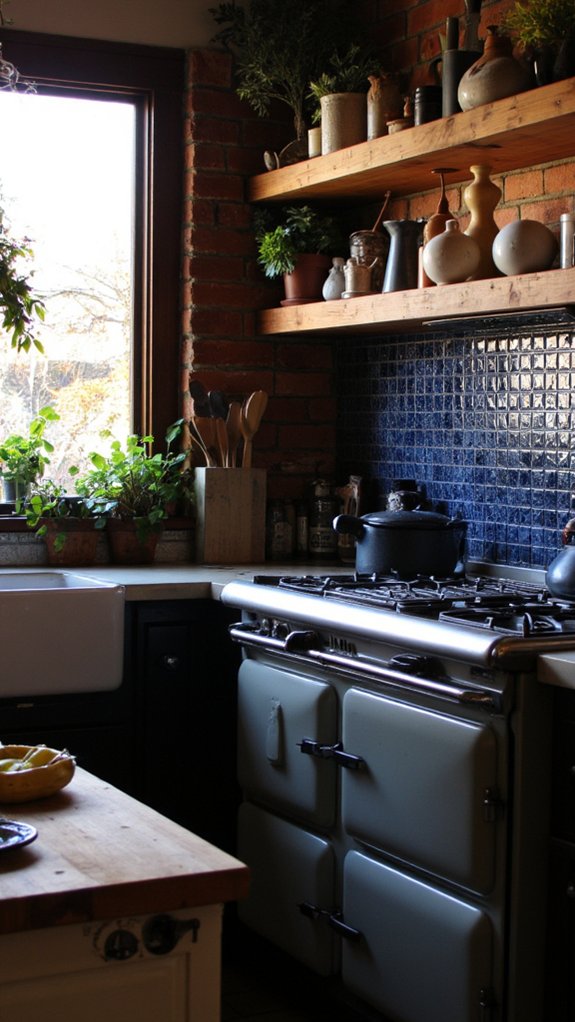 monochromatic mosaic tile elegance