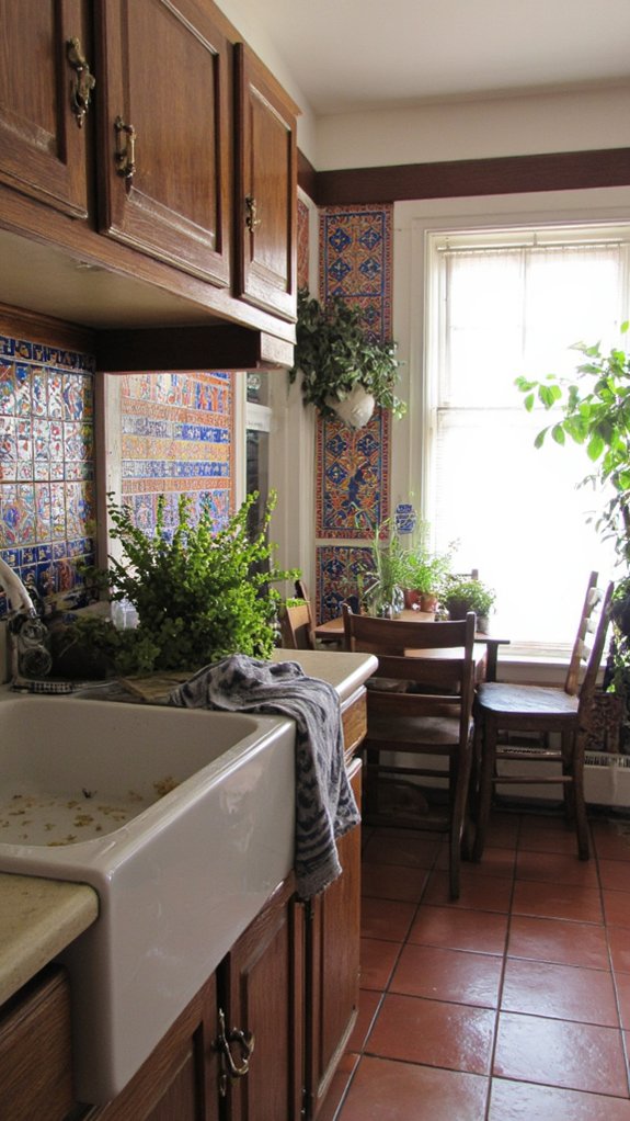 mosaic backsplash artistic designs