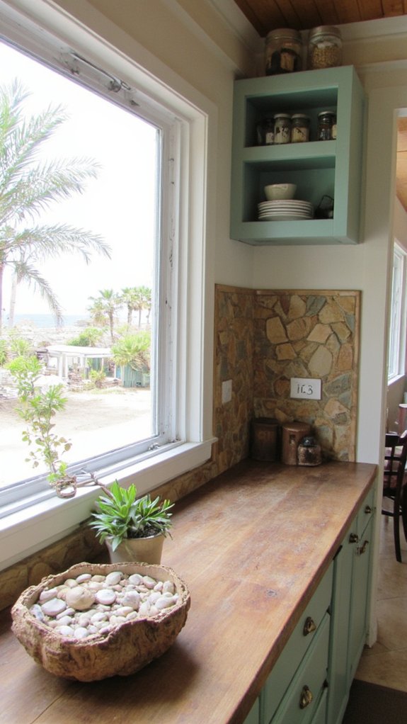 natural stone kitchen elegance