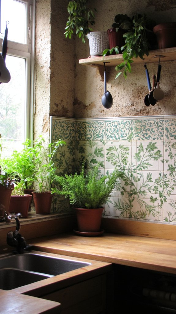 nature inspired kitchen designs