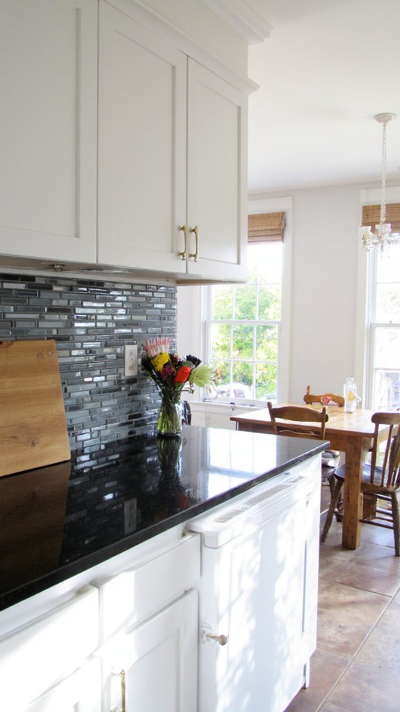 reflective glass tile beauty