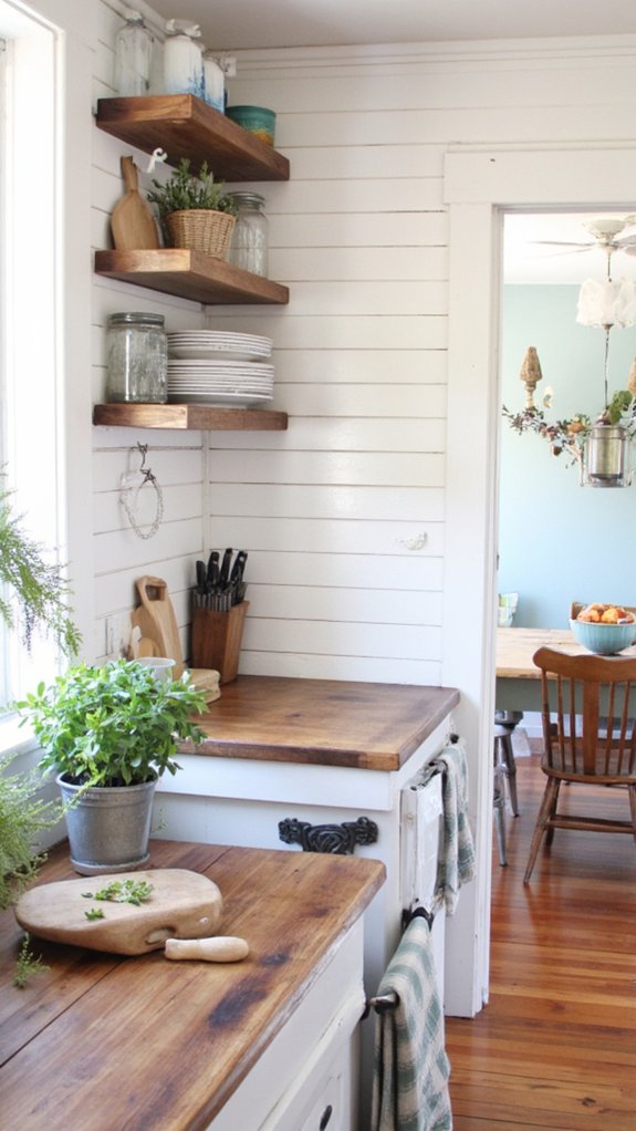 rustic charm and warmth