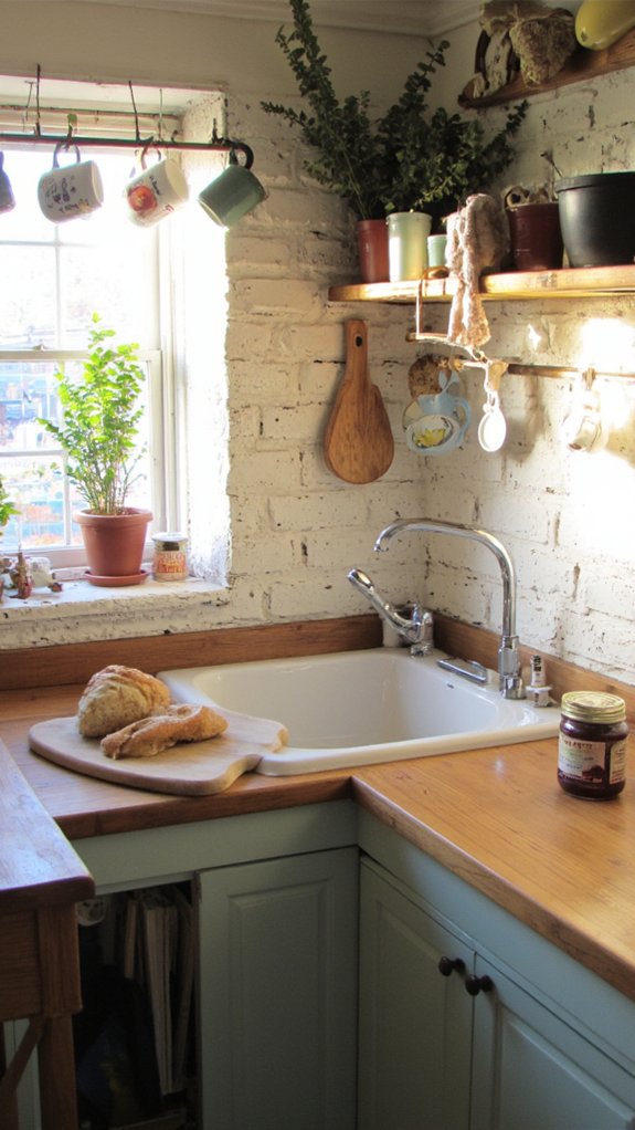 rustic urban kitchen elegance