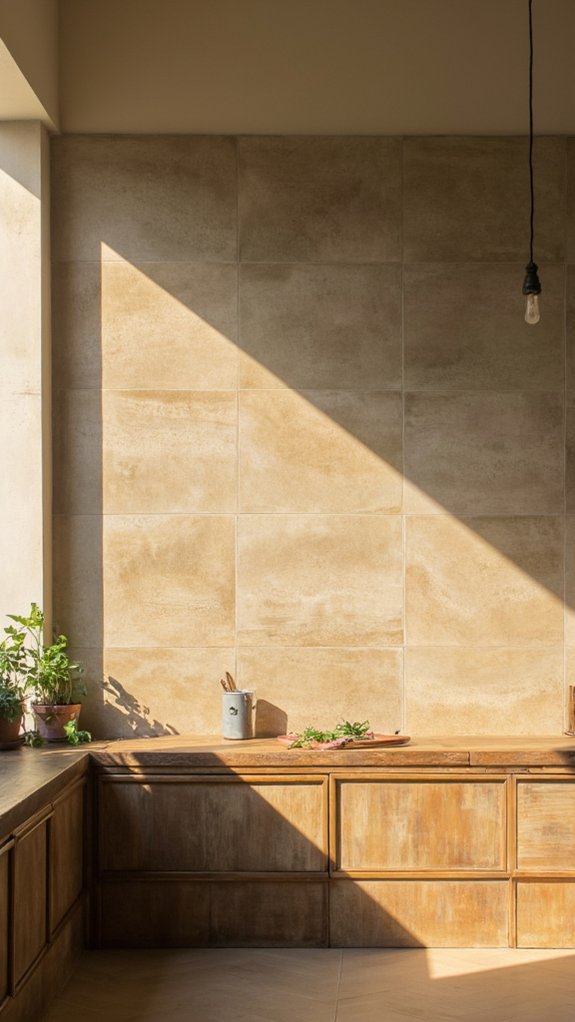 seamless minimalist tile design