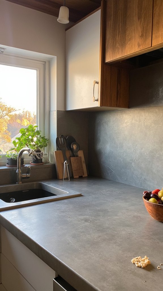 sleek durable modern kitchen