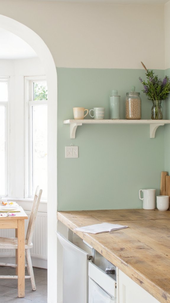 sleek modern painted backsplashes