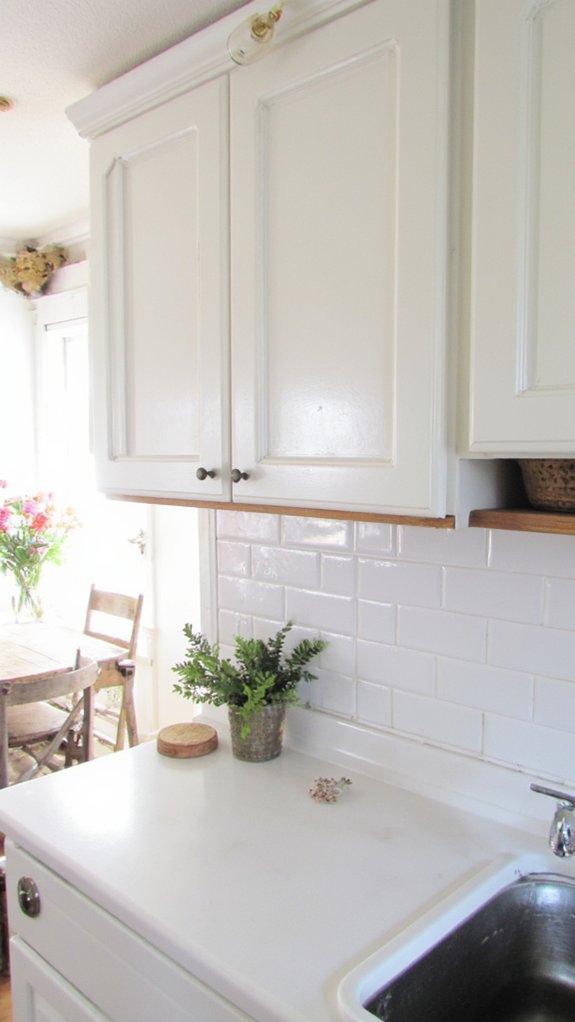 spacious bright kitchen design