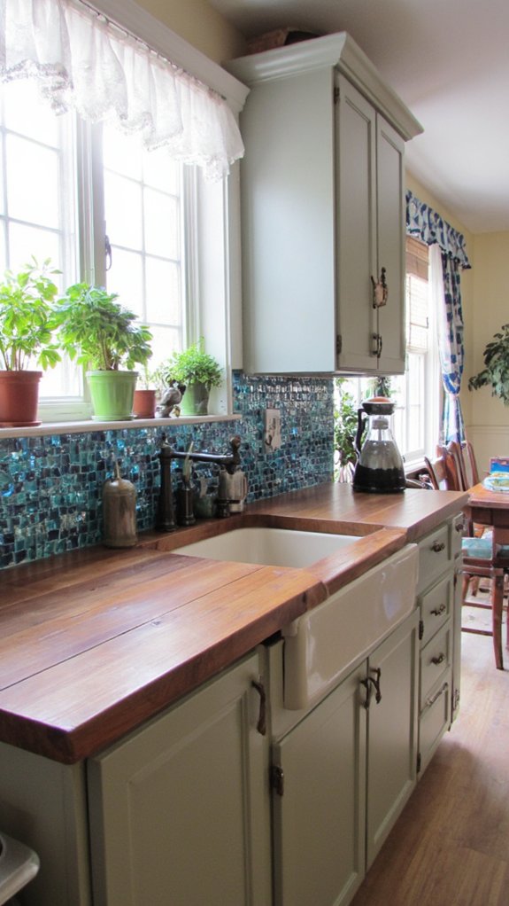 sustainable elegance with glass