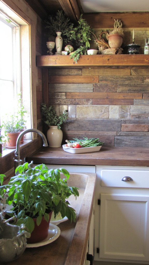 sustainable reclaimed kitchen design