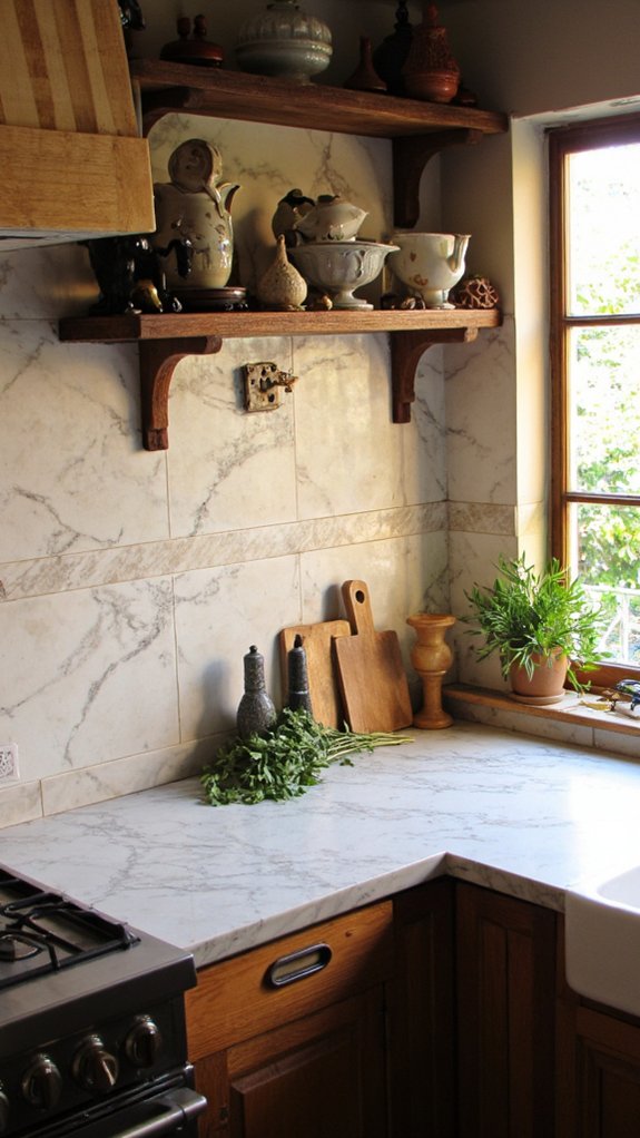 textured marble enhances aesthetics