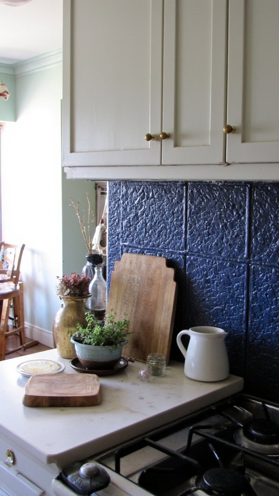 textured tiles enhance kitchens