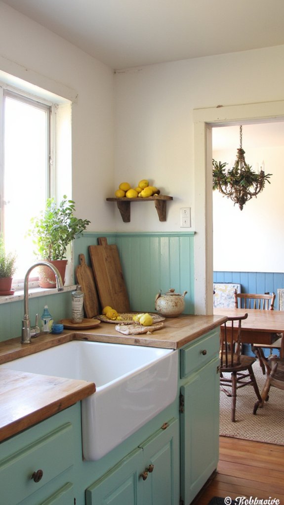 timeless coastal kitchen charm