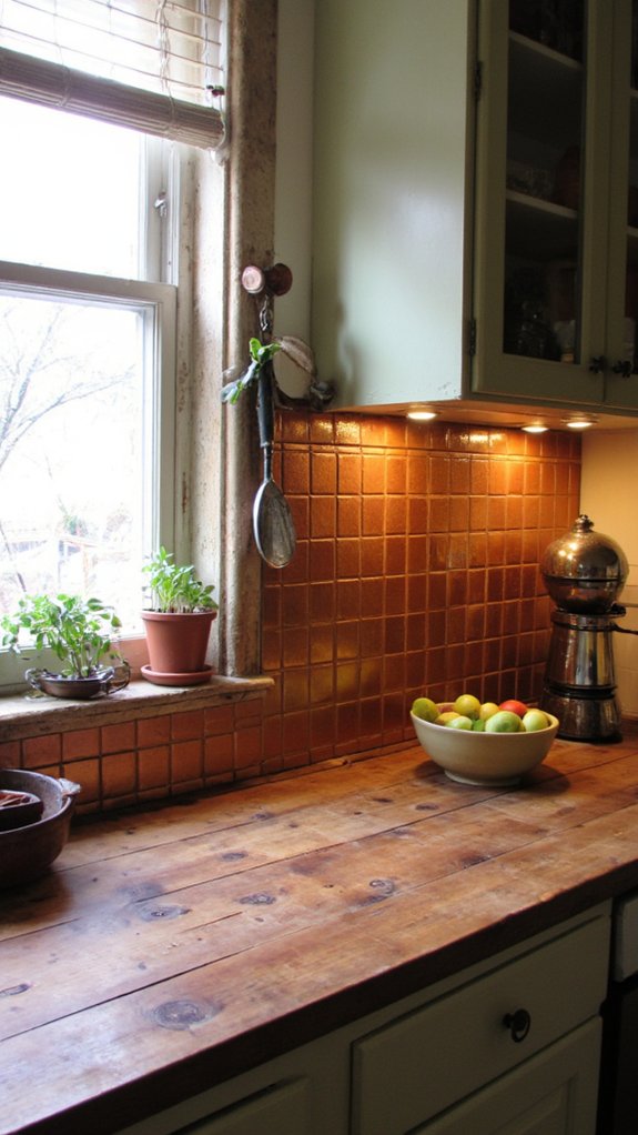 timeless copper tile elegance