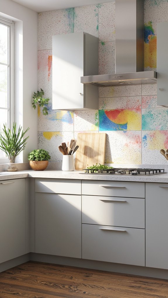 unique custom kitchen graphics