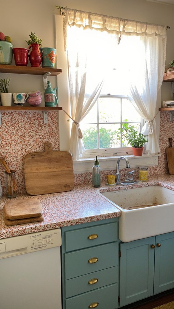 unique terrazzo backsplash inspirations