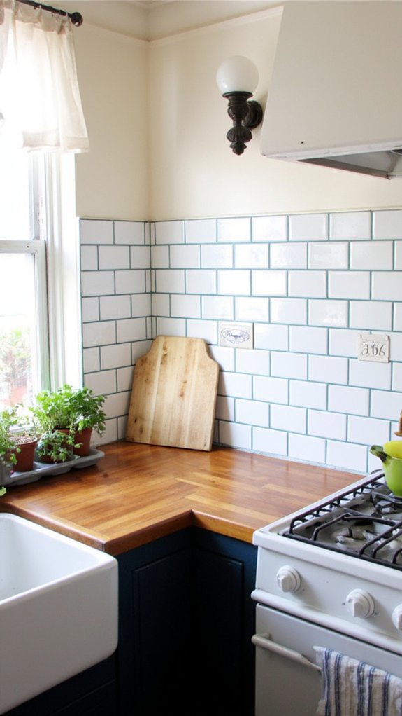 vibrant colored grout upgrade