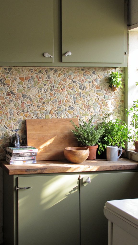 vibrant mosaic kitchen designs