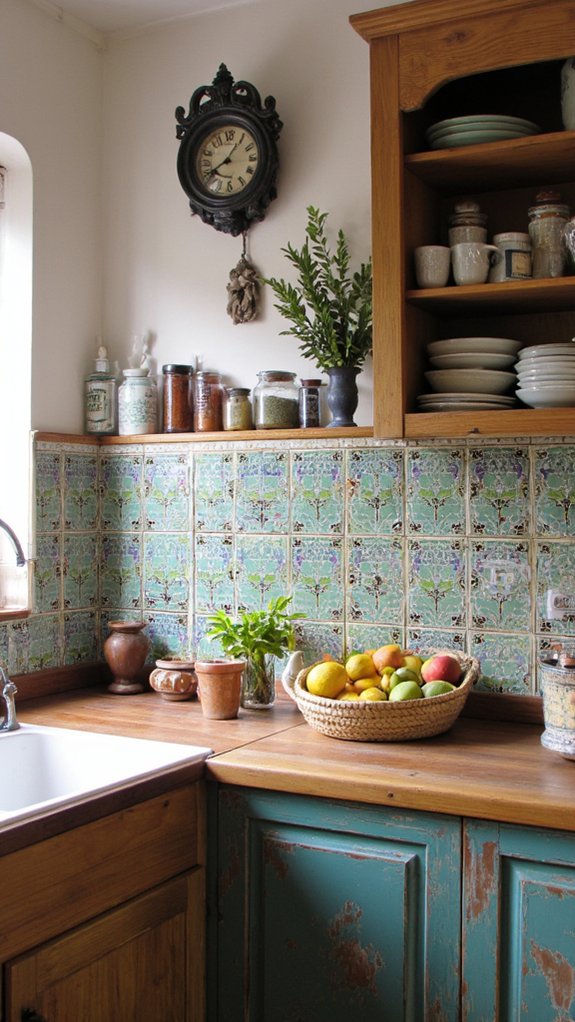 vintage elegance with zellige