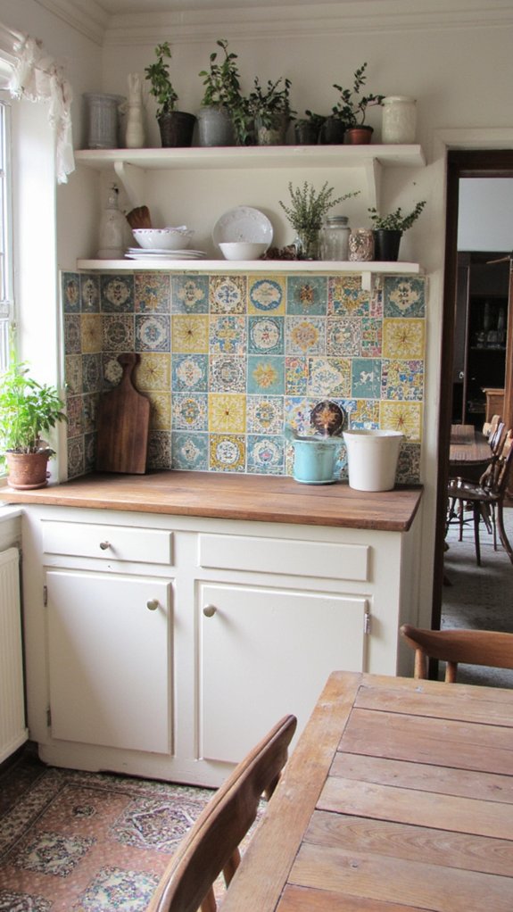 vintage tiles create charm