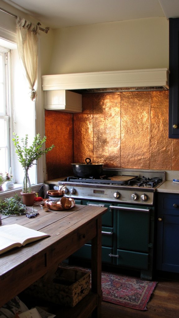 warm inviting copper elegance