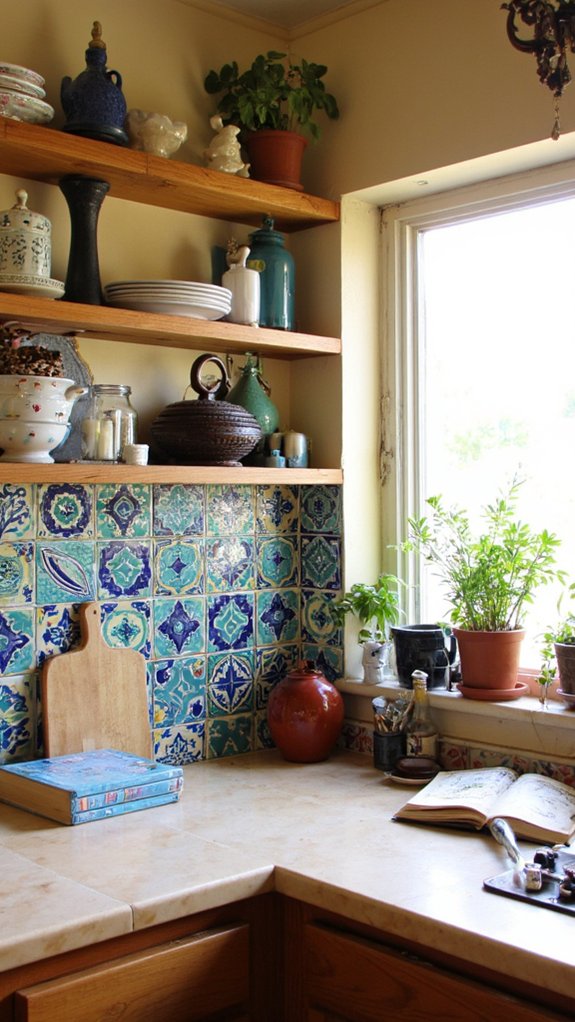 zellige tile creative layouts