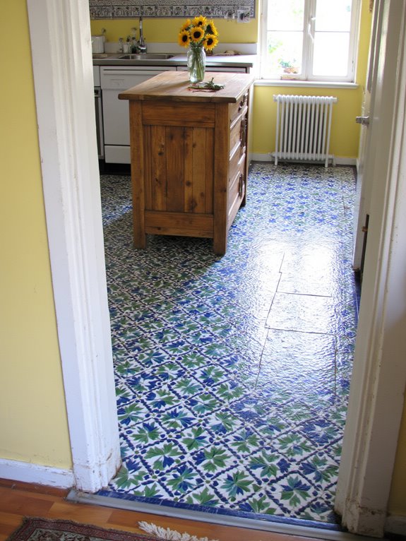 artistic kitchen mosaic designs