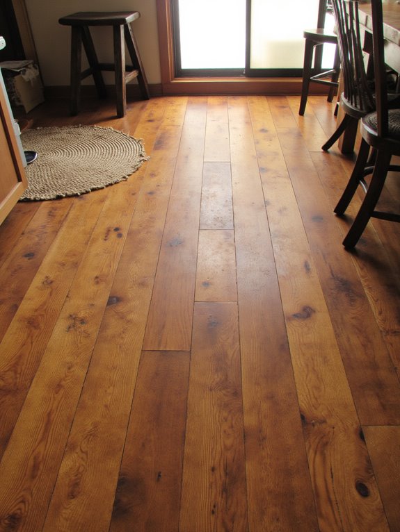 beauty in imperfect flooring