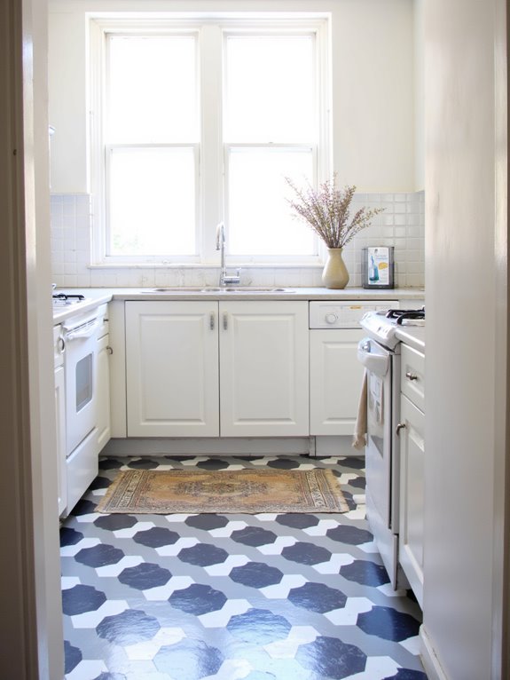 bold geometric kitchen designs