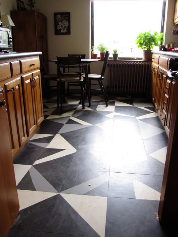 bold geometric laminate designs