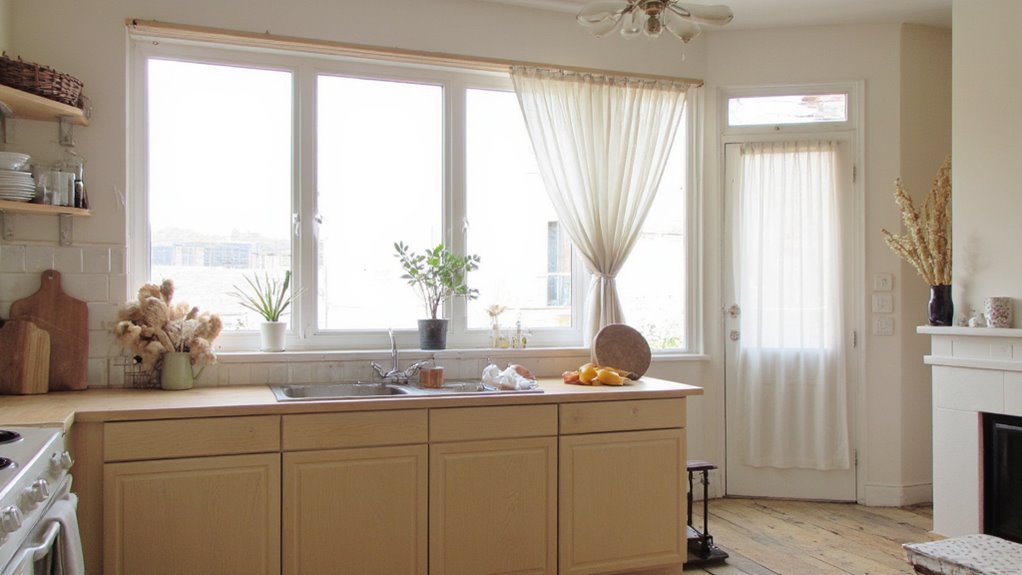 bright airy window treatments