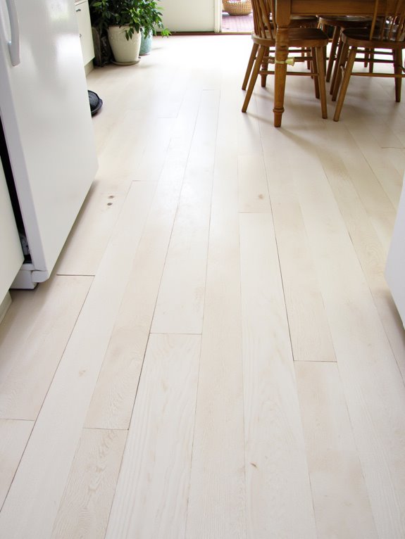bright airy wood floors