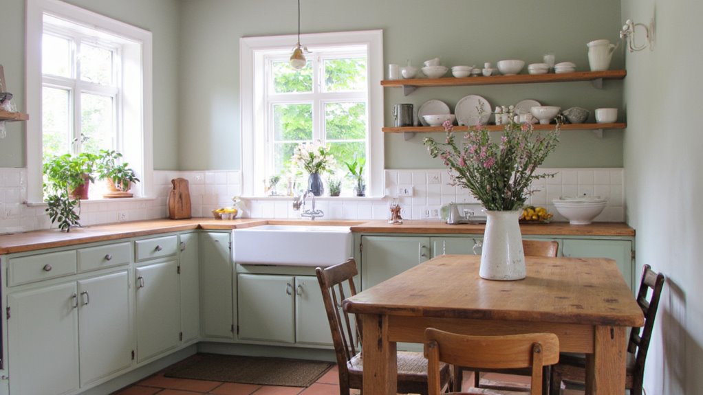 clean uncluttered scandinavian kitchens