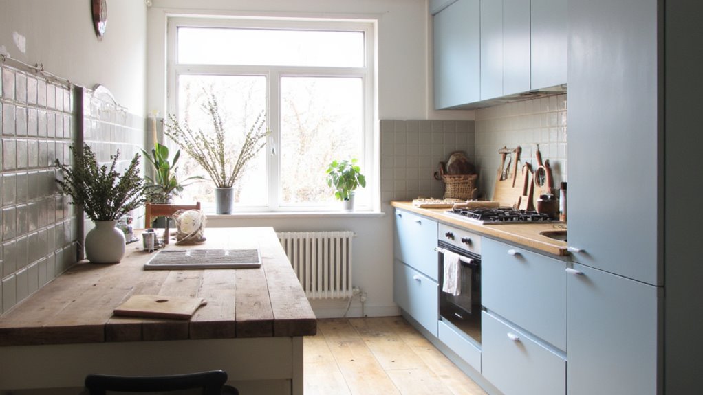 cohesive kitchen color palette