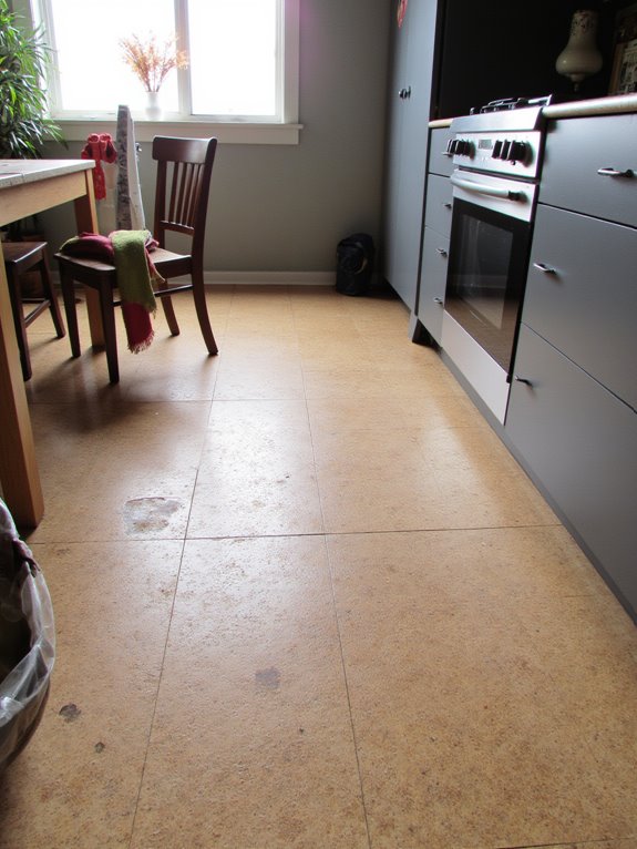 comfortable eco friendly kitchen flooring