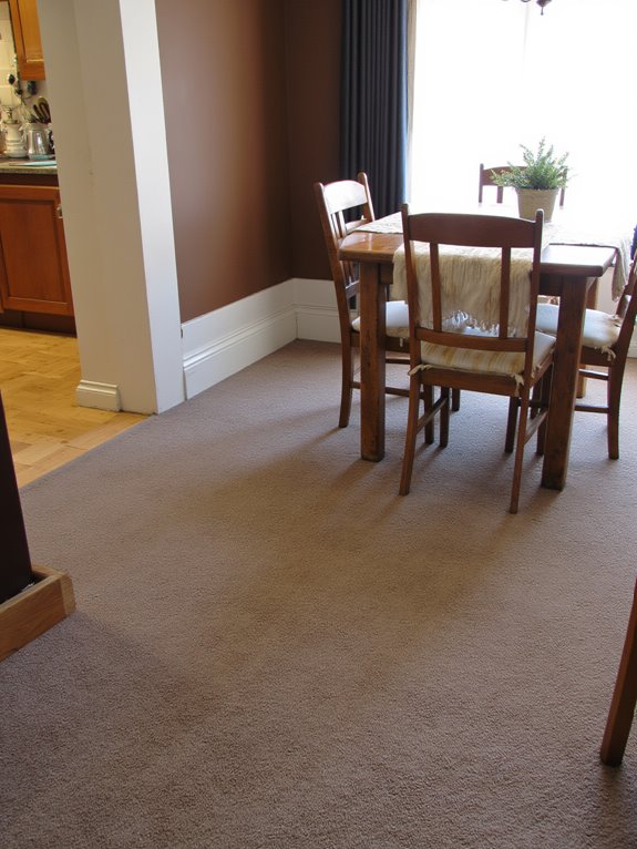 comfortable stylish dining flooring