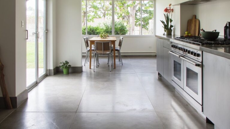 contemporary kitchen flooring styles