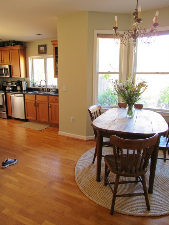 cork flooring enhances tranquility