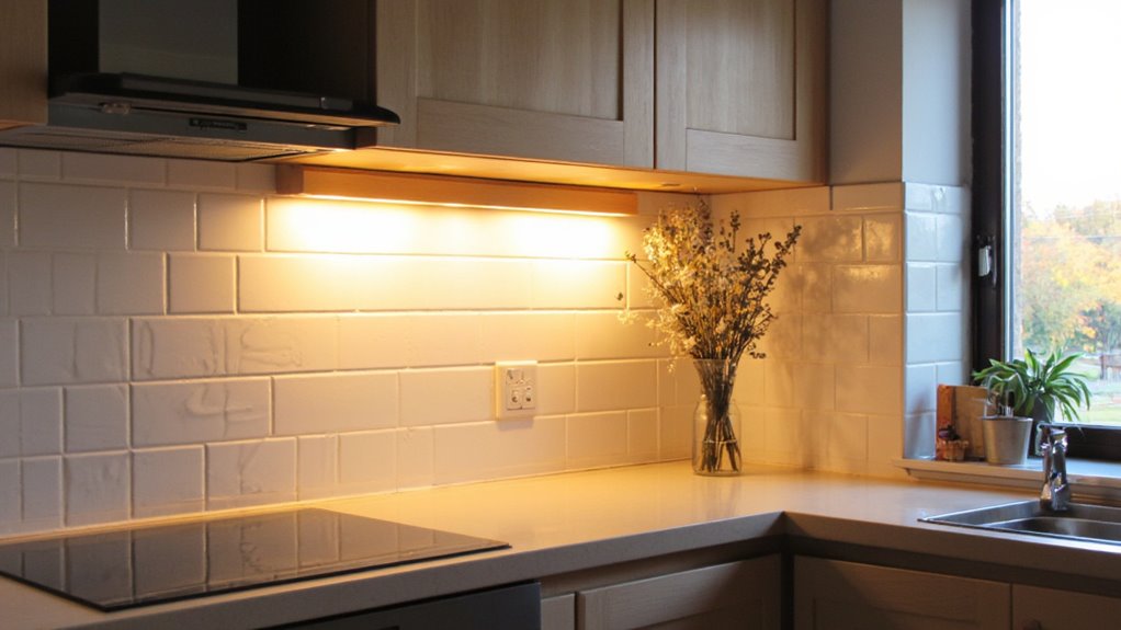 cozy atmosphere with lighting