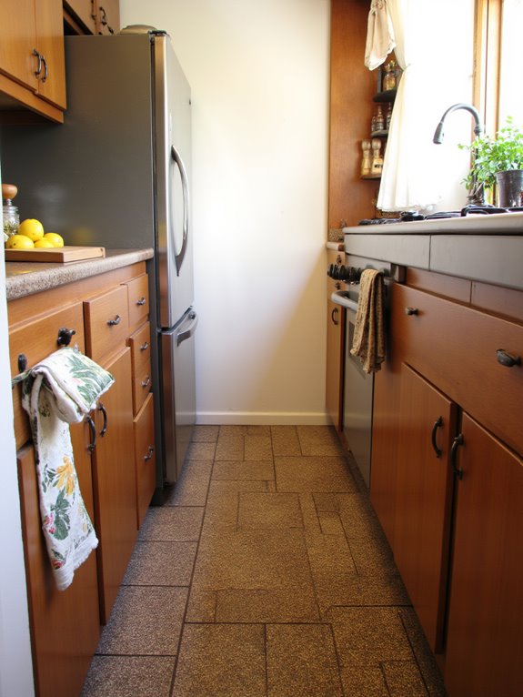 cozy colorful practical flooring