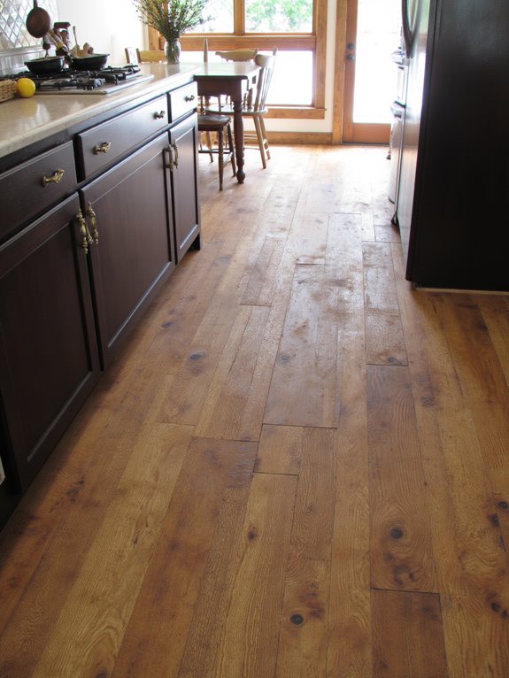 cozy durable wood look tiles