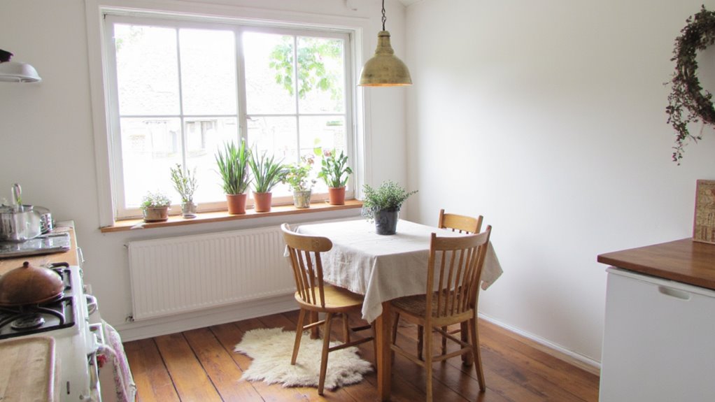 cozy kitchen relaxation space